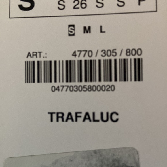 Zara sheer crop top - Picture 6 of 6